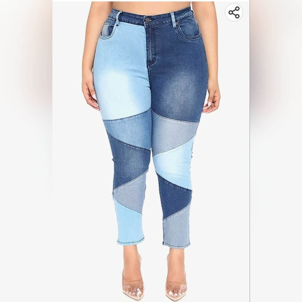 Plus Size Denim Jeans